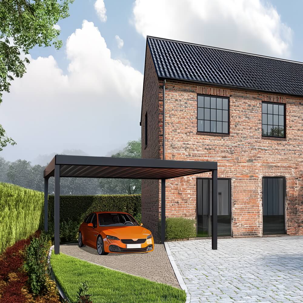 Supported Carport